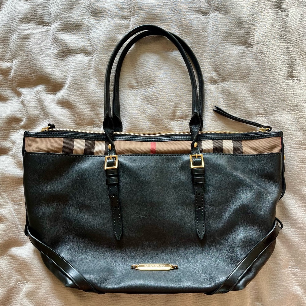 Burberry Black Salisbury Tote Bag